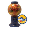 Blue Gumball Machine Filled with Jelly Beans